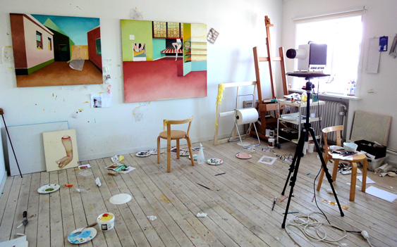 Jens Fänge studio
